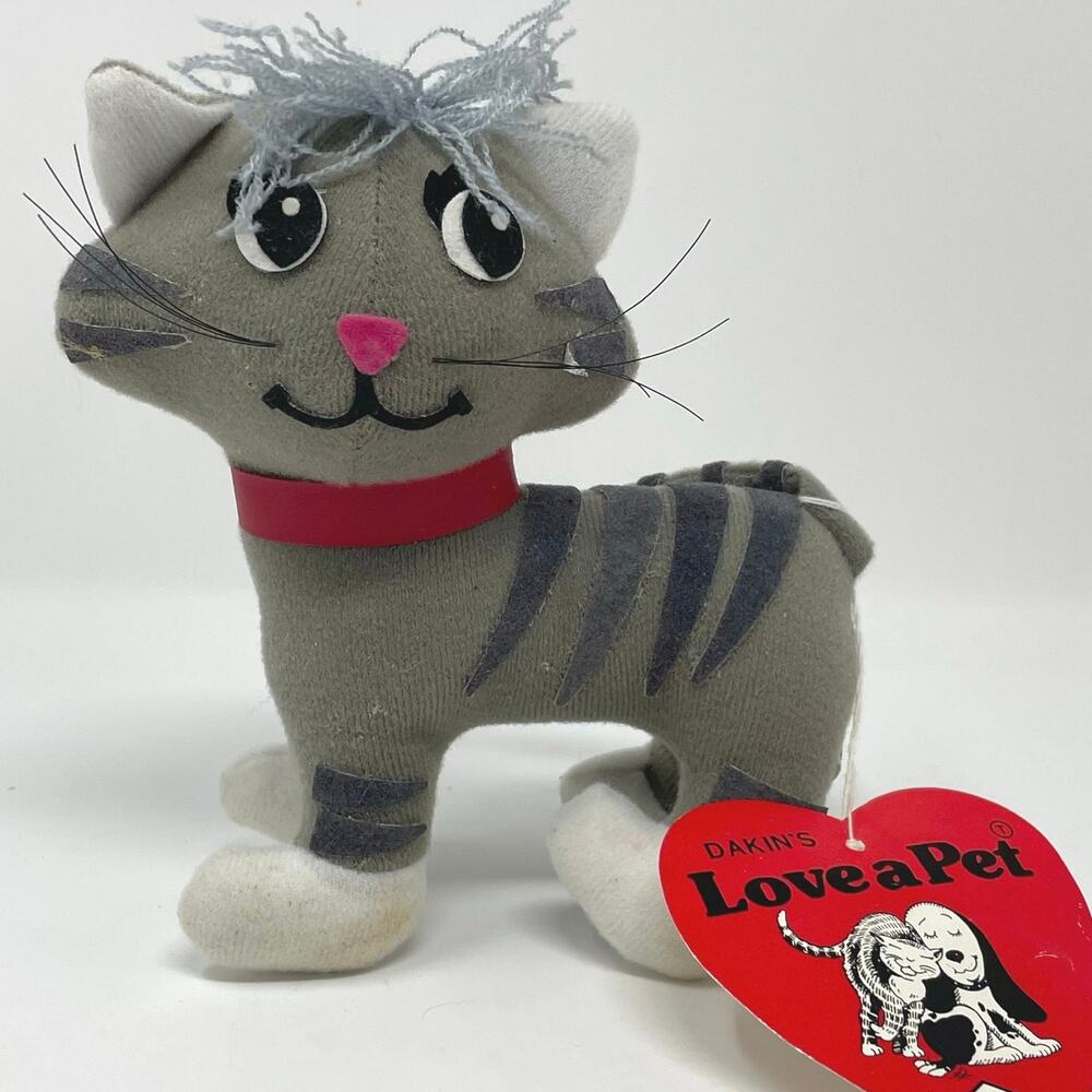 R DAKIN PU WILLOW LOVE A PET ASPCA KITTY CAT COLLECTIBLE VINTAGE